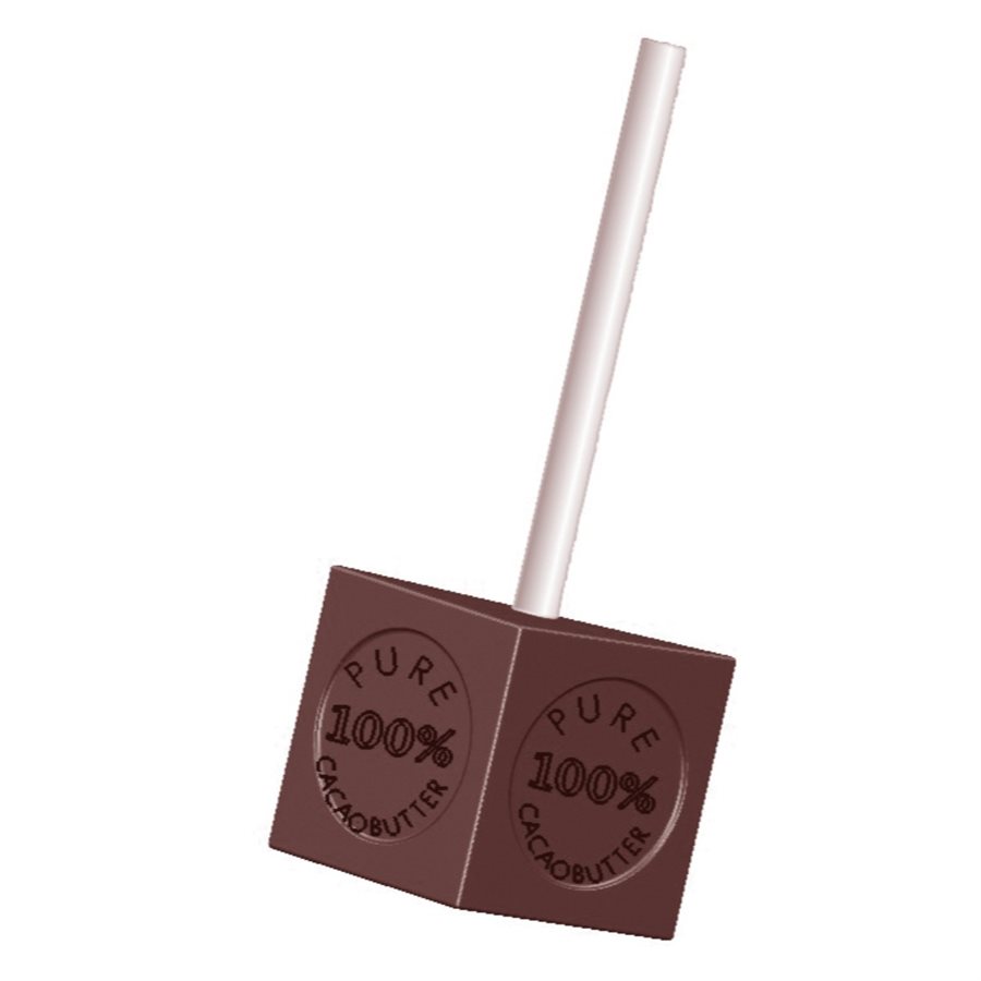 Color marrón Unbekannt Thermo espátula para el Chocolate 