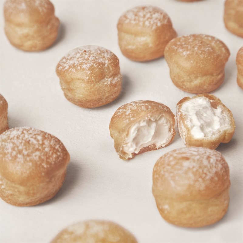 Eclairs Lava Cakes and Puffs