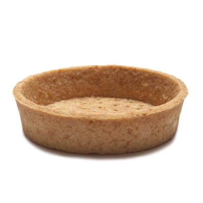 STRAIGHT-EDGE GRAHAM CRACKER TARTLET, ROUND (2.8 IN / 7.6 CM)