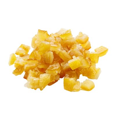 CANDIED ORANGE DICE, 22 LB (10 KG)