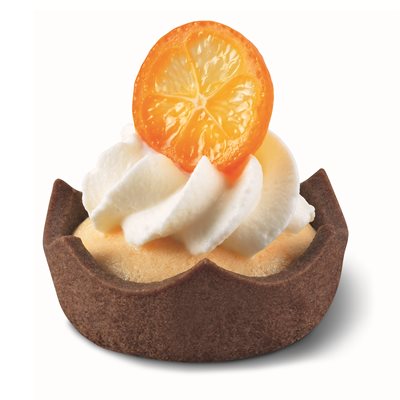 ROYAL STRAIGHT-EDGE CHOCOLATE TARTLET, ROUND (2 IN / 5 CM)