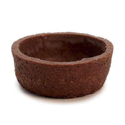 STRAIGHT-EDGE CHOCOLATE TARTLET, ROUND (2 IN / 5 CM)