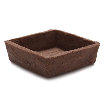 CHOCOLATE TARTLET, SQUARE (2.8 IN / 7 CM)