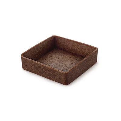 MED FILIGRANO CHOCOLATE SQ 5.3CM , 144pcs