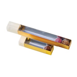 TRUFFLE CASE GOLD / SILVER TUBE SM, 100 PCS