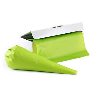 TEXTURED DISPOSABLE PASTRY BAGS GREEN 100 BG / ROLL