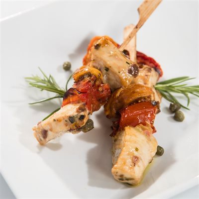 APP CHICKEN FIG AND TOMATO PROVENCALE, 100 PCS