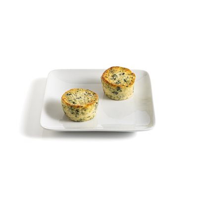 FLORENTINE CRUSTLESS QUICHE, 4 OZ, 60 PC