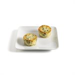 FLORENTINE CRUSTLESS QUICHE, 4 OZ, 60 PC