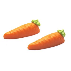 DECOR CARROT MARZIPAN, 200 PCS