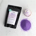 DÉCOR VIOLET CRYSTAL SUGAR, NATURAL, 1 LB