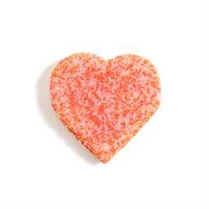VALENTINE DAY HEART COOKIE, 2 OZ, 24 PCS 