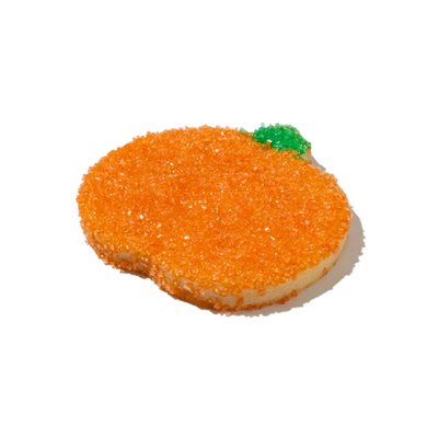 PUMPKIN COOKIES, 3.7 IN X 3.6 IN, 2 OZ, 24 PCS 