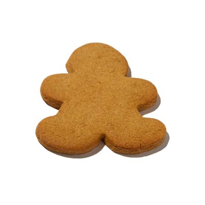 UNDERCORATED GINGERBREAD FOLK COOKIE, 4.9 IN X 3.9 IN, 2 OZ, 24 PCS 
