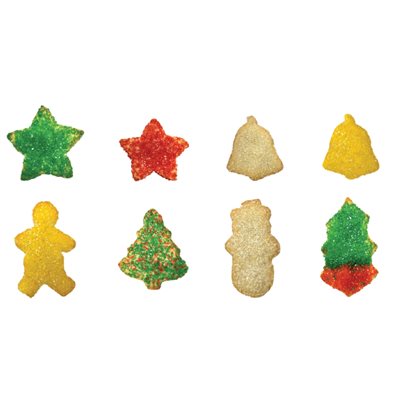 HOLIDAY CHRISTMAS ASSORTMENT COOKIES, 1 OZ, 150 PCS 