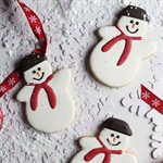 SNOWMAN COOKIES, 3.5 IN X 4.8 IN, 2 OZ, 24 PCS 