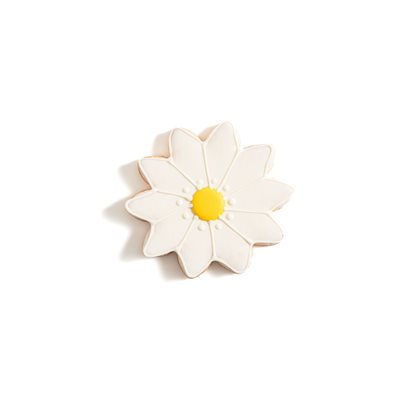WHITE DAISY COOKIE, 2 OZ, 24 PCS 