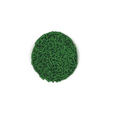 GREEN SUGAR SPRINKLE, NATURAL, 6LB