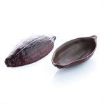 CHOCOLATE HF COCOA POD, DK CHOC 4.8"x2"x1",20PCS