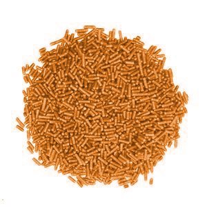 COLORED VERMICELLI ORANGE, 800 GRAM