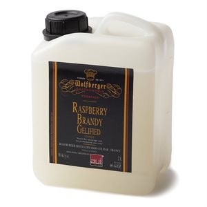 RASPBERRY BRANDY CONCENTRATE, GELIFIED