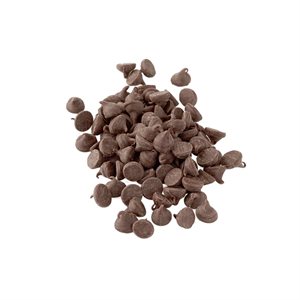 CHOCOLATE CHIPS 1000ct, DARK 44%, 10KG / 22LBS