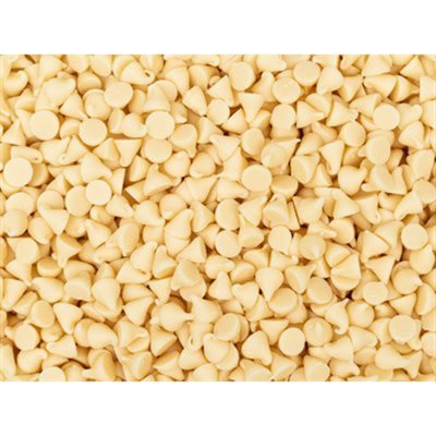 White Chocolate Chips, 4000 ct, 22 lbs / 10 kg