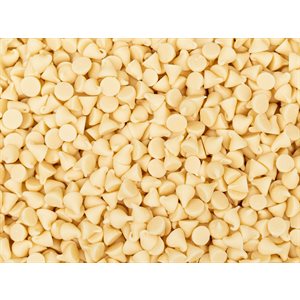 White Chocolate Chips, 4000 ct, 22 lbs / 10 kg