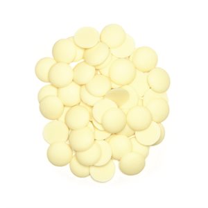 GLAZE WHITE COINS, NATURAL, 22 LB