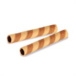 STRIPED ROLLED WAFER, CHOC FILLED, 3.1"X0.47", 220PC STRIPED ROLLED WAFER, CHOC FILLED, 3.1"X0.47", 220PC