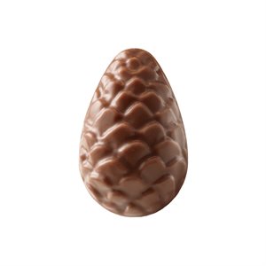 PINE CONE PRALINE, MILK CHOCOLATE, 45 PCS