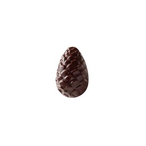 PINE CONE PRALINE, DARK CHOC, 45 PCS