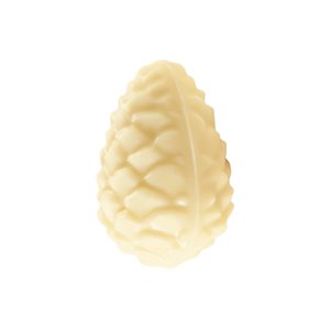 PINE CONE PRALINE, WHITE CHOCOLATE, 45 PCS