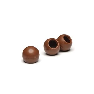 MEDIUM MILK TRUFFLE SHELL, 1 IN Ø, 567 PCS