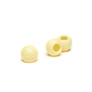 MEDIUM WHITE TRUFFLE SHELL , 1 IN Ø, 567 PCS