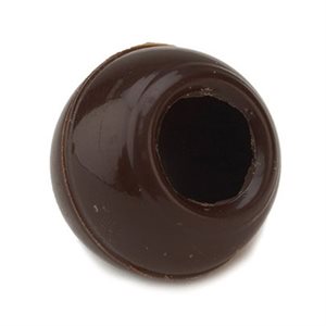 MINI TRUFFLE SHELL DARK, 2 CM X 1.8 CM, 693PCS