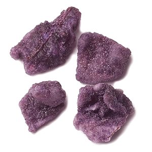 DECOR CANDIED VIOLET PETALS, 2.2 LB (1 KG)