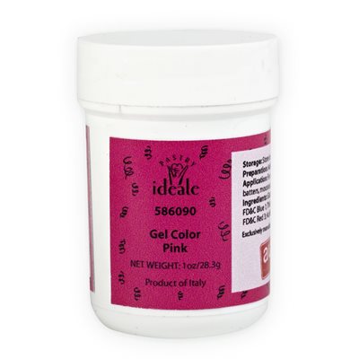 COLOR GEL PINK, 1 OZ