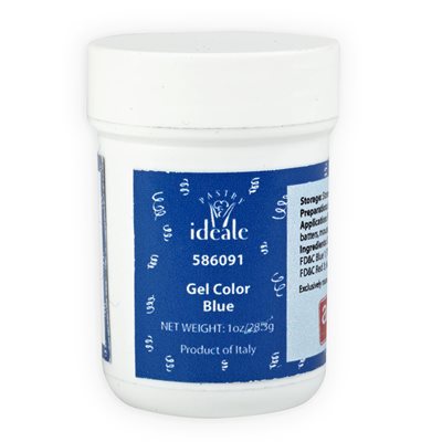 COLOR GEL BLUE, 1 OZ