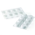 Mould silicone Palet for 8 pièces ø 6.5 cm H. 3 cm