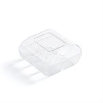 CLEAR 6 CAVITIES MACARON BOX W / LID, 90 BOXES