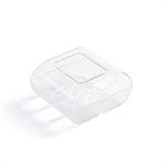 CLEAR 6 CAVITIES MACARON BOX W / LID, 90 pcs 