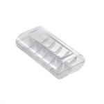 CLEAR 12 CAVITIES MACARON BOX W / LID, 48 pcs