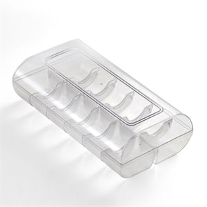 CLEAR 12 CAVITIES MACARON BOX W / LID, 48 BOXES