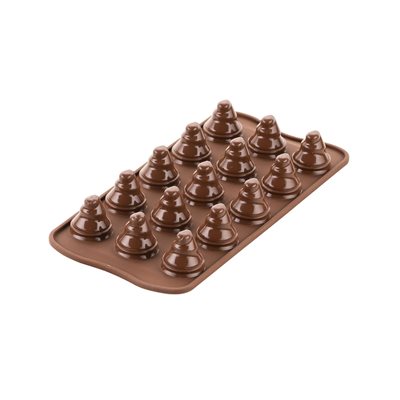 SCG054 3D N.15 CHOCO TREES 28 H 30 MM