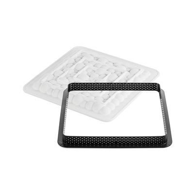 KIT TARTE RING BUBBLE 200x200 MM 175x175MM+RING