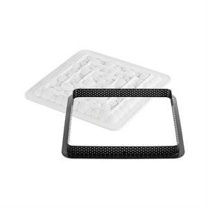 KIT TARTE RING BUBBLE 200x200 MM 175x175MM+RING