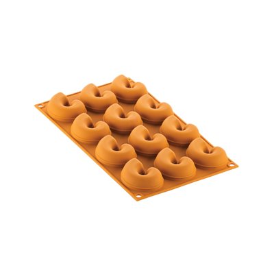 POLPO 20 - SILICONE MOULD N.12 60X50 H22MM YELLOW