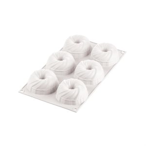 INTRECCIO 105 - SILICONE MOULD N.6 75 H35MM