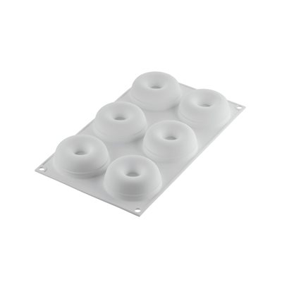 DONUTS GOURMAND 80 - SILICONE MOULD 72 H27MM
